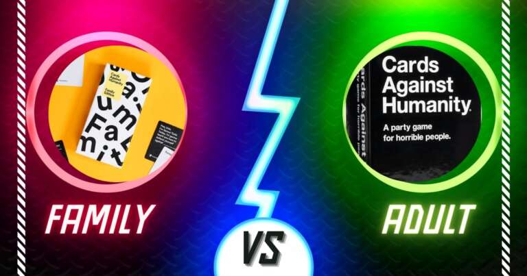 Cards against humanity: Family Edition vs Adult Edition